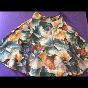Floral skirt